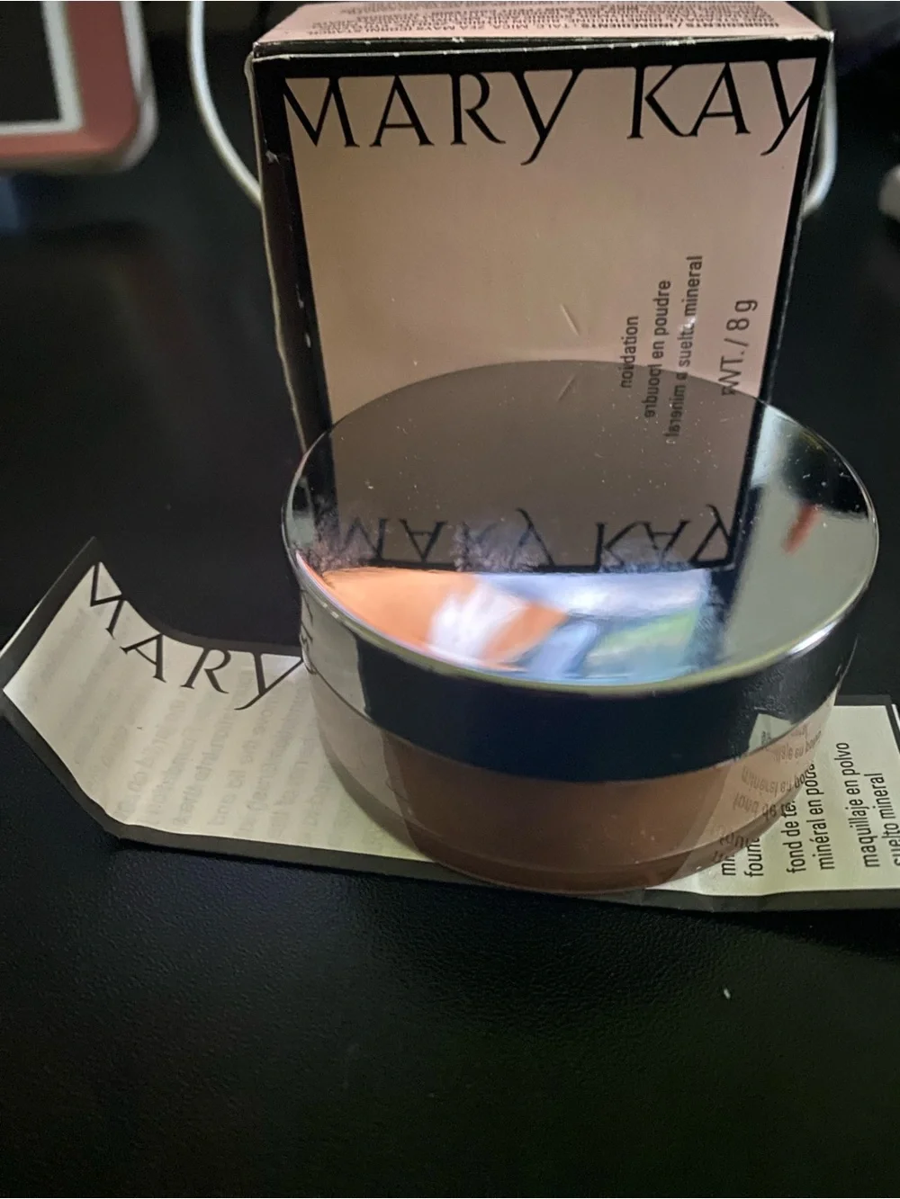 Mary Kay Mineral Powder Weightless Perfecting Bronze 4 Foundation .28 OZ. /8 g